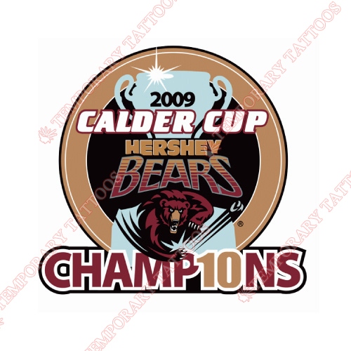 Hershey Bears Customize Temporary Tattoos Stickers NO.9037